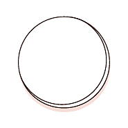 Set of 12 Breton pucks, The Family Edition
