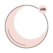 OBUT 30-color goal net