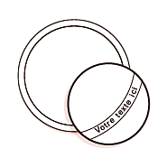 Gravure Cercle Rigide