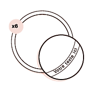 Gravure Cercle par 6