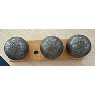LA BOULE BLEUE "Prestige Carbone 110" - 72mm - 690g - gravée R