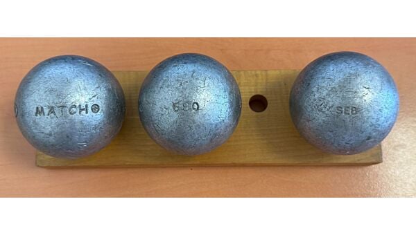 OBUT MATCH + Lisse - 74mm - 680g - gravée SEB