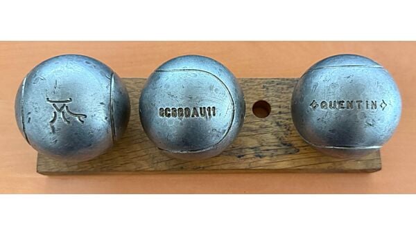 Toro Petank Carbone Striée - 76mm - 680g - TENNIS - gravée ♦QUENTIN♦