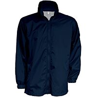 Coupe vent double homme bleu marine