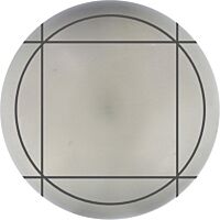 LA BOULE BLEUE "Inox 120" Rose strie 1