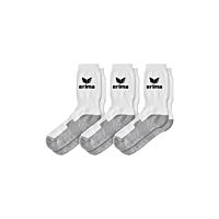 Sports Socks, 3 pairs - Men - white