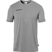 Maillot manches courtes Essential - Gris Foncé Chiné - Enfant