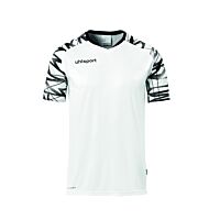 Shortsleeves Goal 25 - White/black - Kids - 116