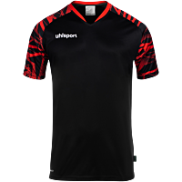 Shortsleeves Goal 25 - Black/red - Kids - 116