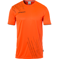 Maillot manches courtes Score 26 - Orange Fluo/noir - Homme
