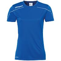 Shortsleeves Stream 22 - Azure Blue/white - Women - XS