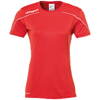 Shortsleeves Stream 22 - Red/white - Women - XS