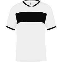 Short-sleeved jersey - kids - white/black