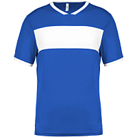Short-sleeved jersey - kids - sporty royal blue/white