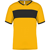 Short-sleeved jersey - kids - sporty yellow/black