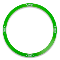 Obut set of 10 rigid green pétanque circles