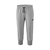Cropped Pants - Women - grey marl