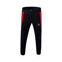Six Wings Worker Pants - Kids - black/red