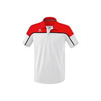 CHANGE by erima polo-shirt - Men - white/red/black