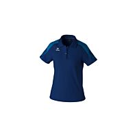 EVO STAR Polo-shirt - Women - new navy/mykonos blue