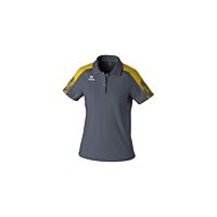 EVO STAR Polo-shirt - Women - slate grey/yellow