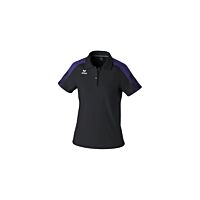 EVO STAR Polo-shirt - Women - black/ultra violet