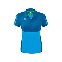 Six Wings Polo-shirt - Women - curaçao/mykonos