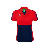 Six Wings Polo-shirt - Women - new navy/red