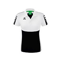 Six Wings Polo-shirt - Women - black/white
