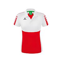 Six Wings Polo-shirt - Women - red/white