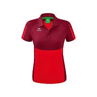 Six Wings Polo-shirt - Women - red/bordeaux