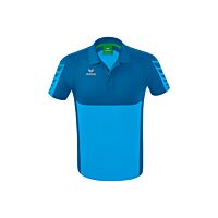 Six Wings Polo-shirt - Men - curaçao/mykonos