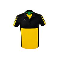 Six Wings Polo-shirt - Men - yellow/black