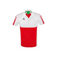 Six Wings Polo-shirt - Men - red/white