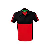 Six Wings Polo-shirt - Men - red/black