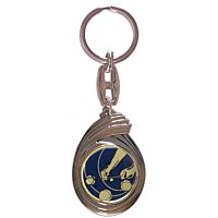 Bronze key ring for 25 mm disc