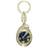 Gold key ring for 25 mm disc