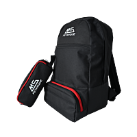 MS Pétanque Backpack, Black and Red