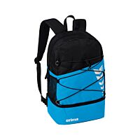 SIX WINGS Sports Bag with Bottom Compartment - curacao/black