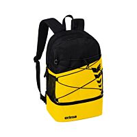 SIX WINGS Sports Bag with Bottom Compartment - yellow/black