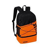 SIX WINGS Sports Bag with Bottom Compartment - orange/black