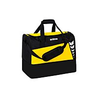 Sport bag with foam compartment to put up to 6 balls - Size S - Yellow and black