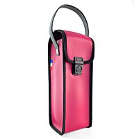 Soft bag with handle - Pink/Black