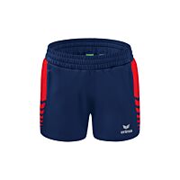 Six Wings Worker Shorts - Women - new navy/red