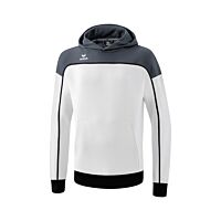 CHANGE by erima Hoody - Kids - white/slate grey/black