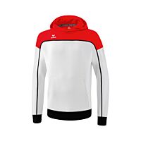 CHANGE by erima Hoody - Kids - white/red/black