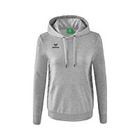 Essential Team Hoody - Women - light grey marl/slate grey