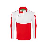 Six Wings Training Top - Men - red/white