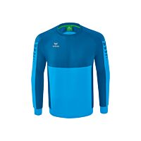 SIX WINGS Sweatshirt - Men - curaçao/mykonos