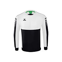 SIX WINGS Sweatshirt - Men - black/white
